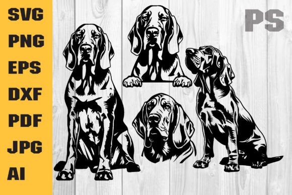 Download Dog Svg, Bloodhound - Bloodhound Collection