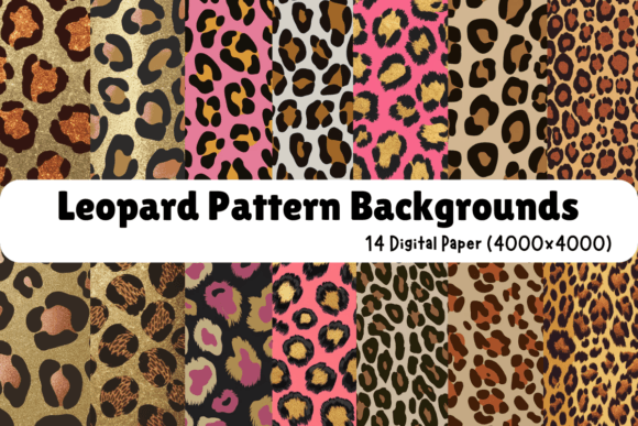 Download Leopard Pattern Backgrounds - Leopard pattern Collection