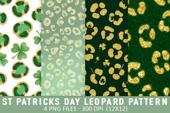 Download St Patricks Day Leopard Pattern - Leopard pattern Collection